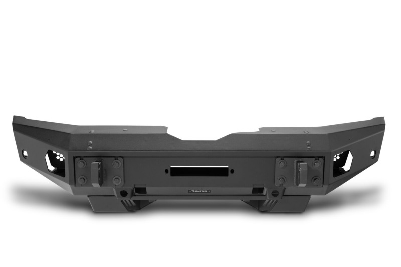 Ford Bronco Bumper - Front - Go Rhino - Winch Ready Trailline Full Width - Textured Black - `21-`26